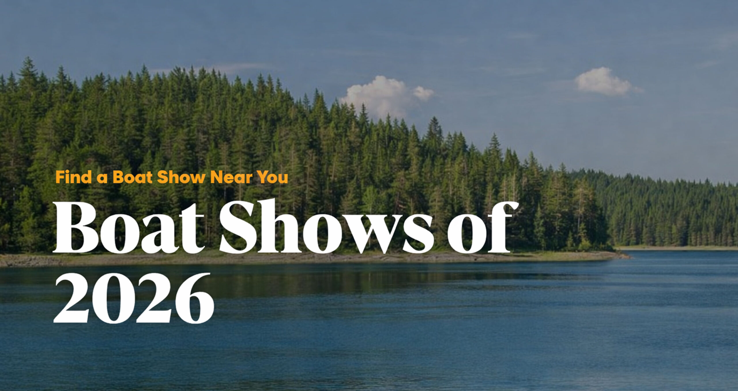 2026 Boat Show Listings